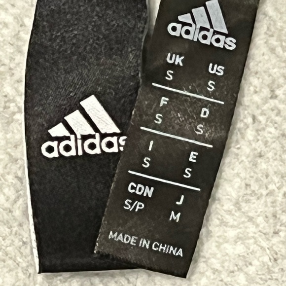 ADIDAS MENS FULL ZIP GRAY HOODIE COTTON BLEND SZ. SMALL  #161 - Picture 6 of 6